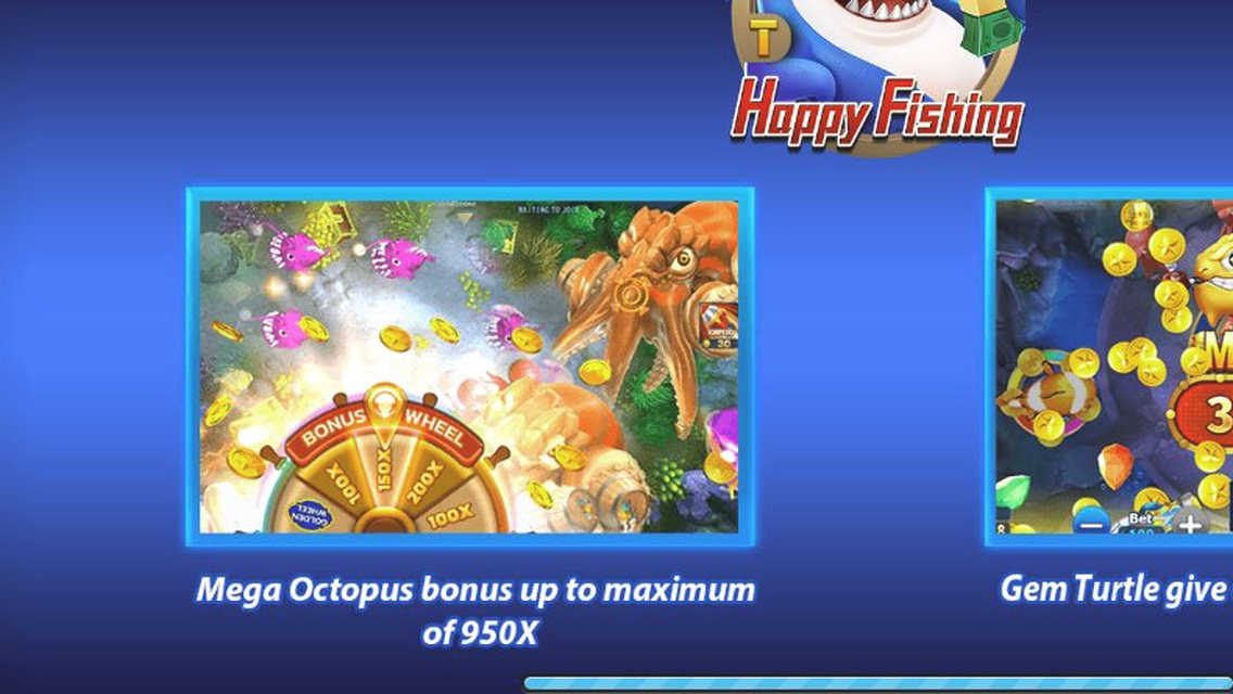 Happy Fishing · Tampilan Aplikasi ALEXA88